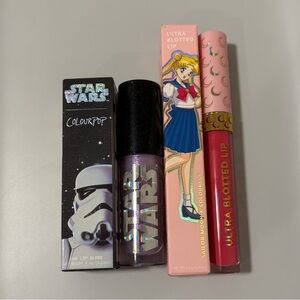 ColourPop Star Wars and Sailor Moon Lip Gloss Bundle Set of 2